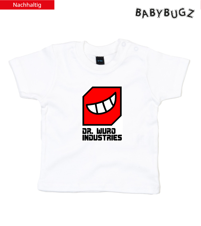 Babybugz Baby T-Shirt White "Anton"