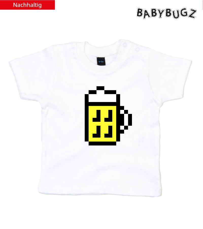 Babybugz Baby T-Shirt White "Bono"