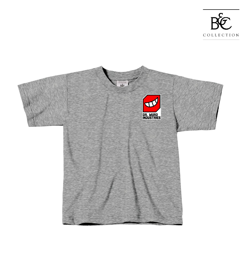 B&C Kinder T-Shirt Sports Grey "Anton"