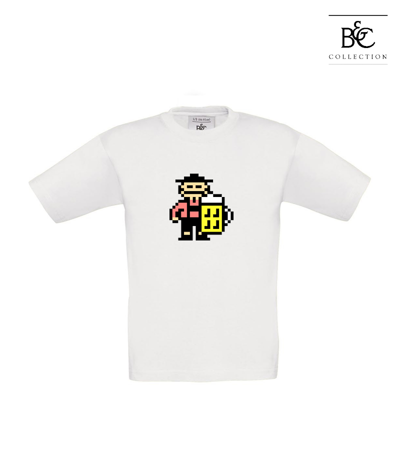 B&C Kinder T-Shirt White "Jacob"