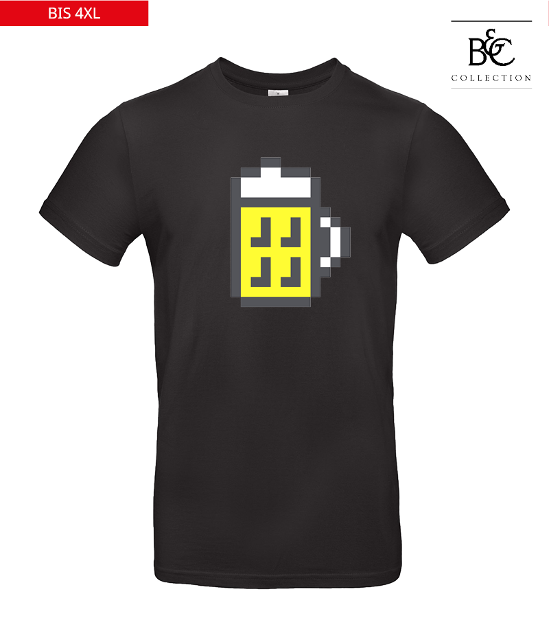 B&C Herren T-Shirt Black "Bono"