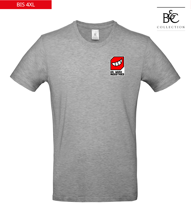 B&C Herren T-Shirt Sports Grey "Anton"