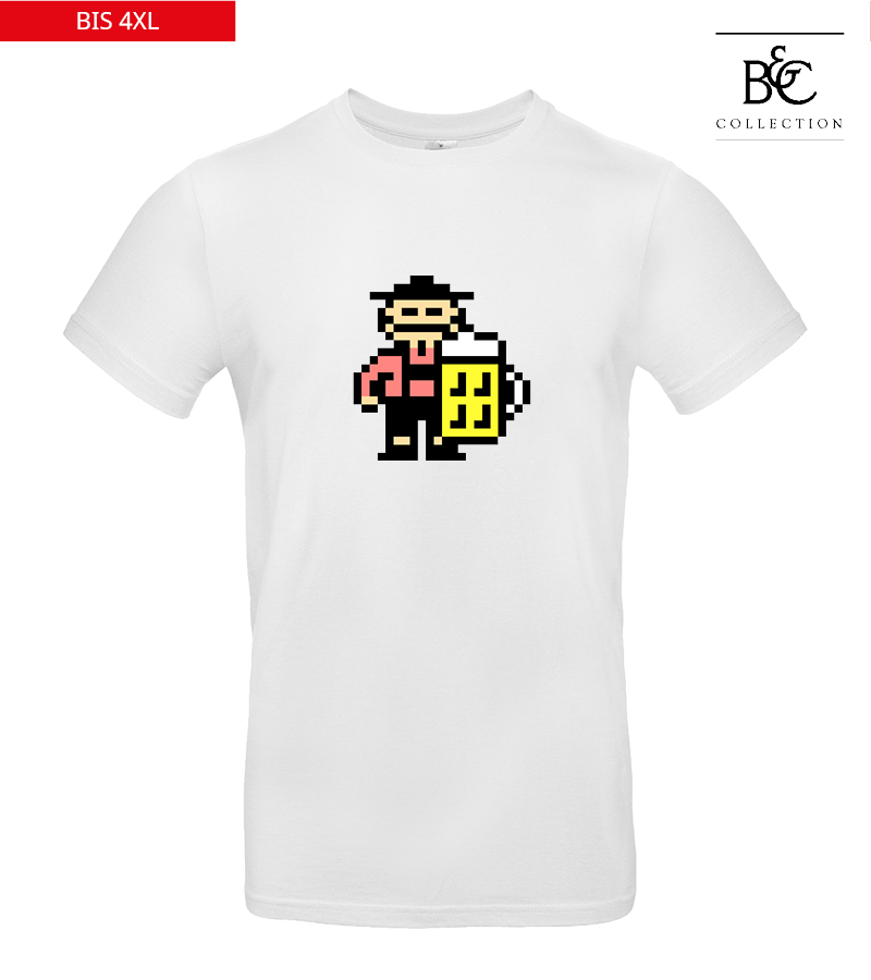 B&C Herren T-Shirt White "Jacob"
