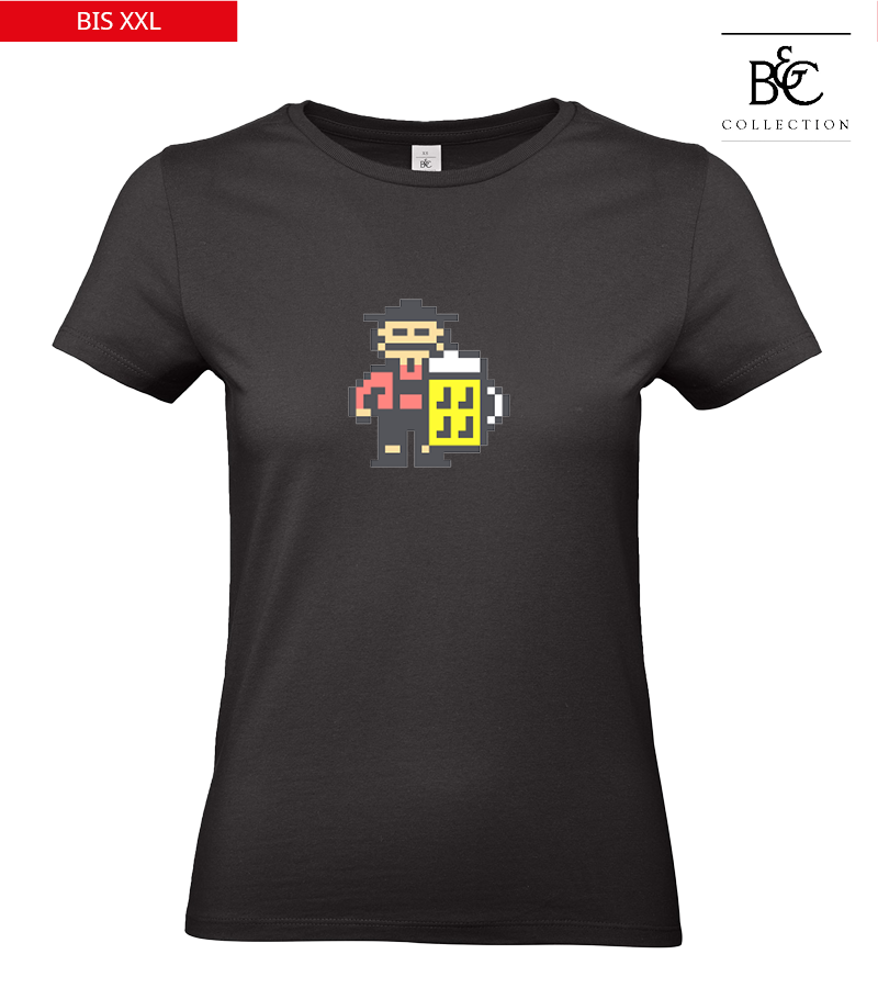 B&C Damen T-Shirt Black "Jacob"