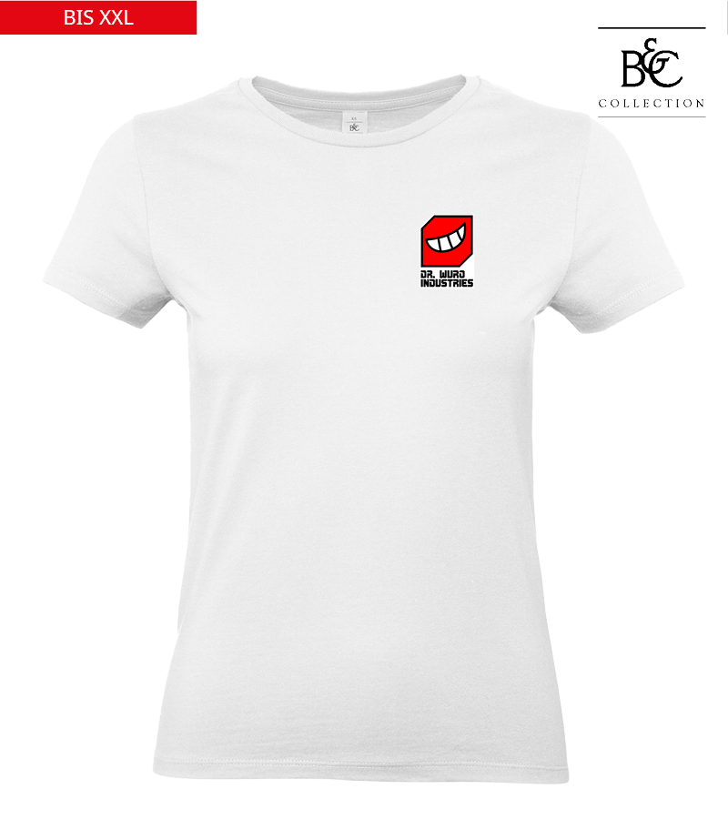 B&C Damen T-Shirt White "Anton"