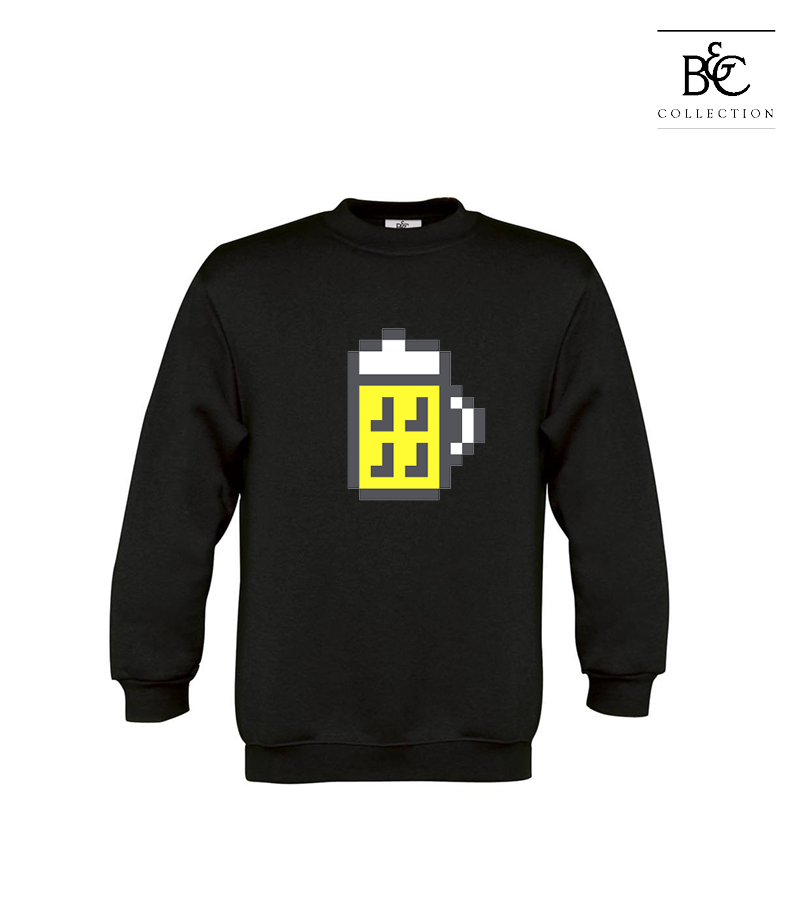 B&C Kinder Sweatshirt Black "Bono"