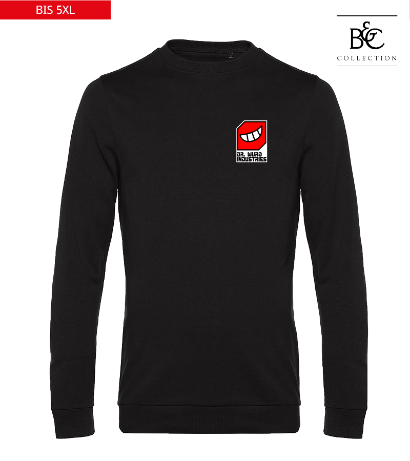 B&C Herren Sweatshirt Black Pure "Anton"