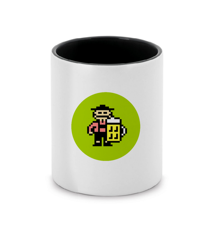 Keramiktasse TwoTone Black "Isack" A