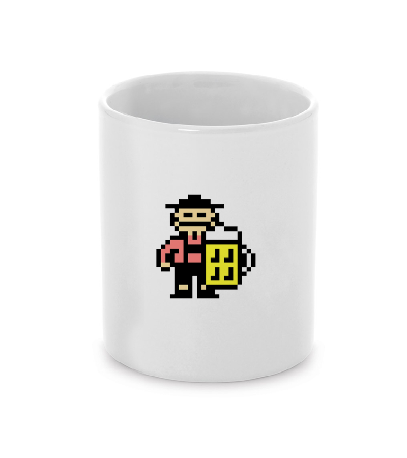 Keramiktasse White "Jacob" A