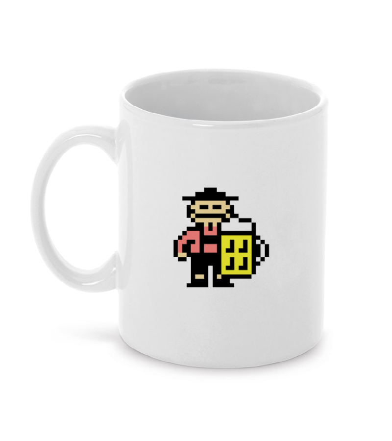 Keramiktasse White "Jacob" B