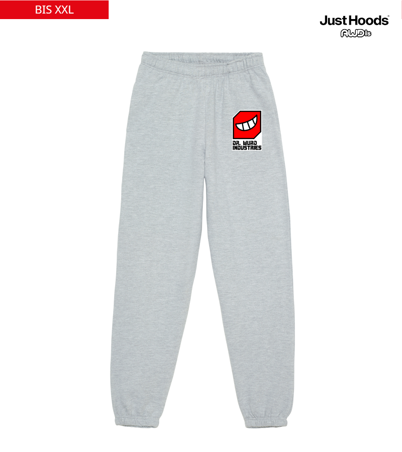 Just Hoods Herren Jogginghose Heather Grey "Anton"