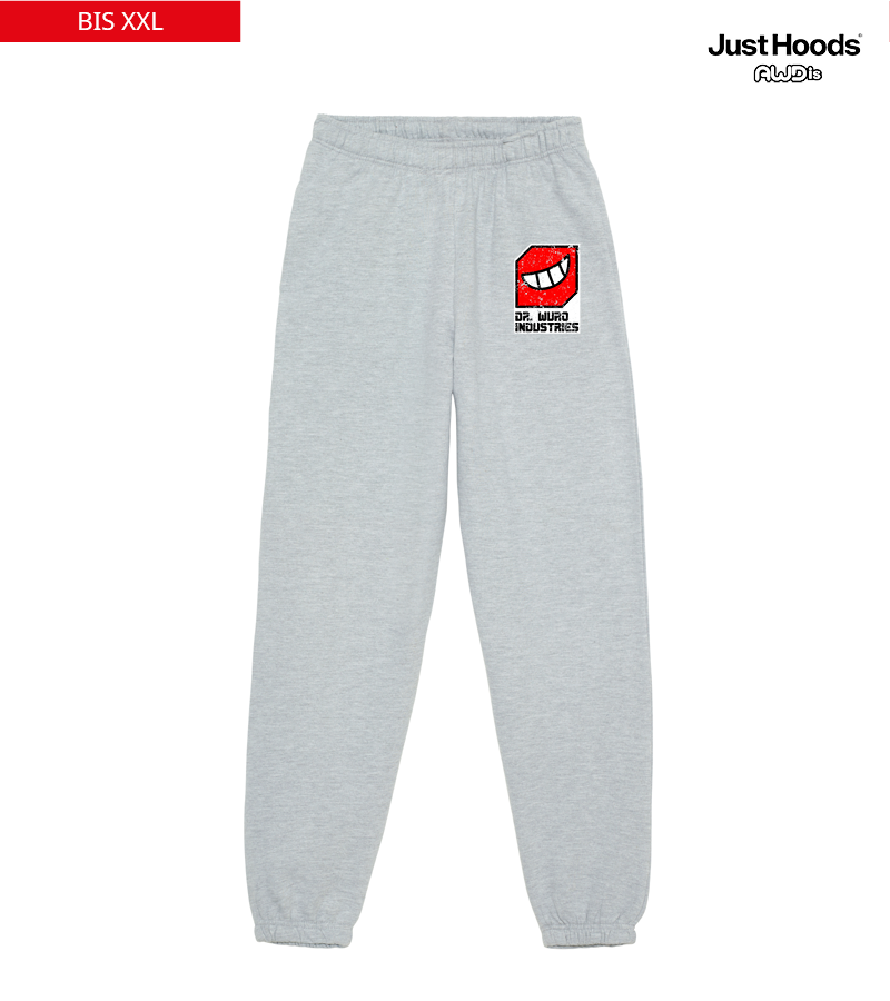 Just Hoods Herren Jogginghose Heather Grey "Uwe"