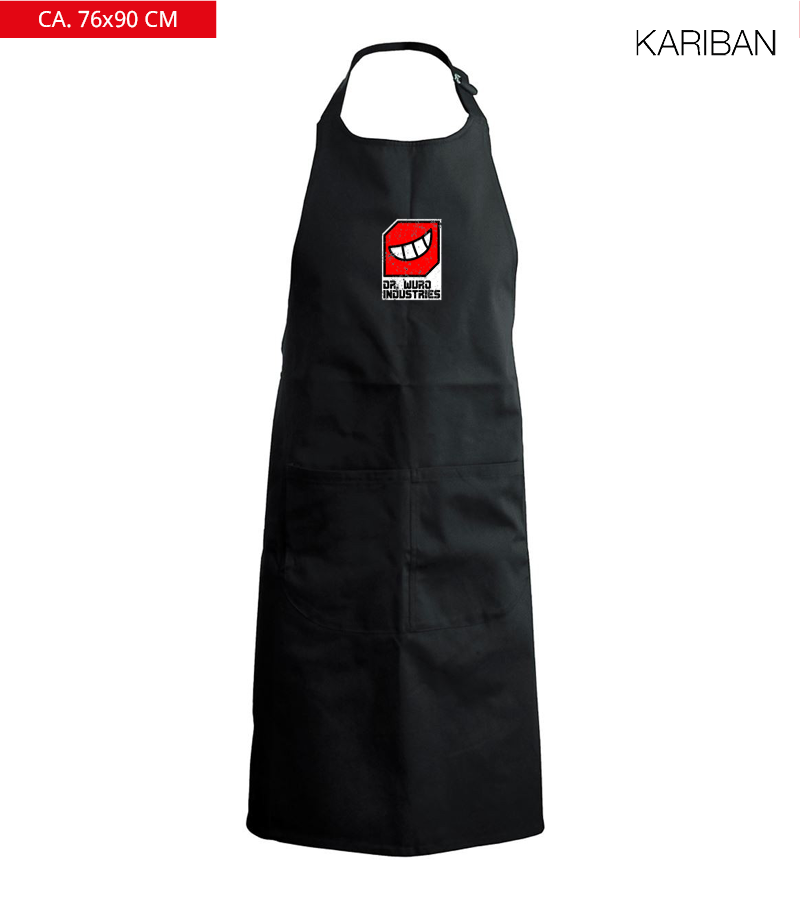 Kariban Gastroschürze Black "Uwe"