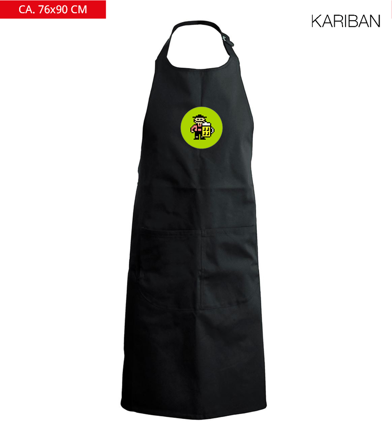Kariban Gastroschürze Black "Isack"