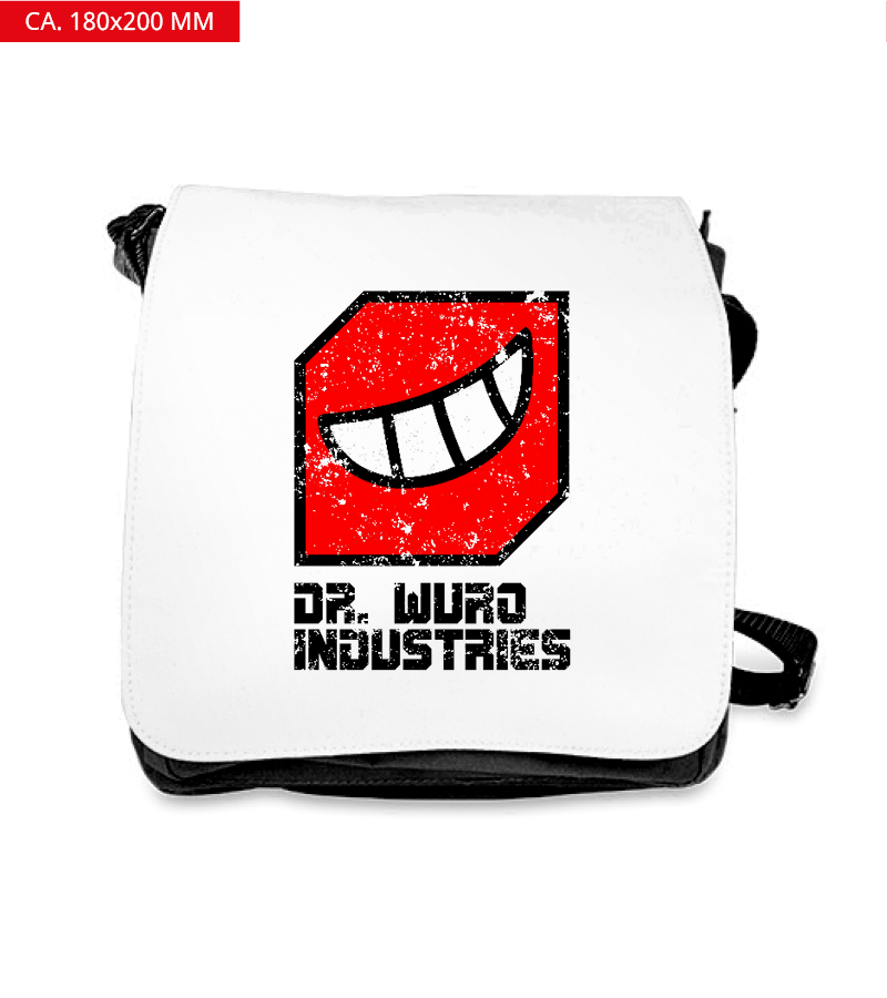Schultertasche S Black "Uwe"