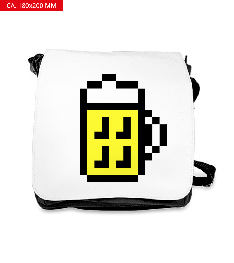 Schultertasche S Black "Bono"